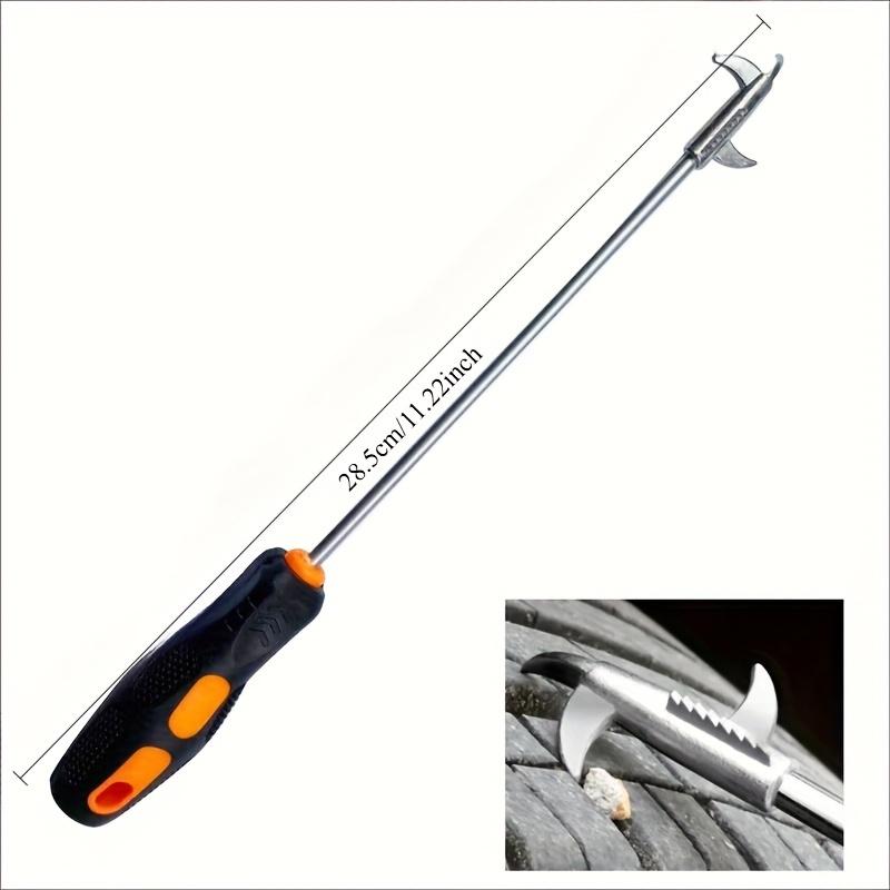 Car Tire Cleaning Hook Stone Tire Gap Buckle Stone Hook Car Tire Buckle Cleaning Tire Pick Stone Tools Tire Repair Accessories