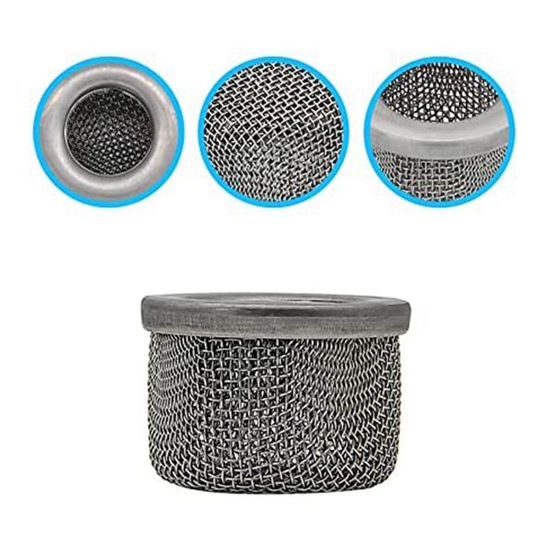 ABUL-4X 181072 Or 181-072 Inlet Strainer Screen Filter With 1In NPT Thread For 795 1095 Airless Paint Sprayer Suction Hose