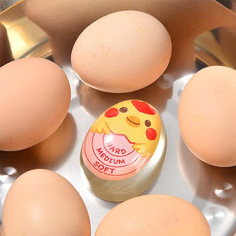 1 pz. Uova sode, gadget per decorare utensili, timer da cucina, timer da cucina, bar, cucina, deliziosi accessori da cucina per uova sode morbide.