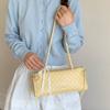 Fashionable Polka Dots PU Leather Sweet Girls Underarm Bag Women's New Fashion All-match Commuter Shoulder Bag Female Daily Use