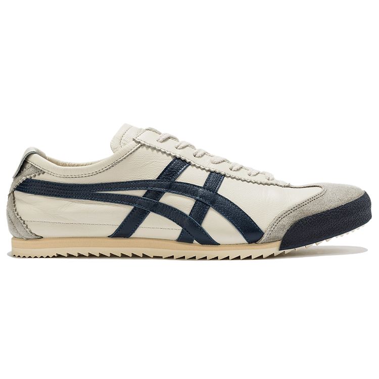 Onitsuka Tiger Mexico 66 Deluxe Birch Indigo Blue Unisex Sneakers Cream 1181A435-200