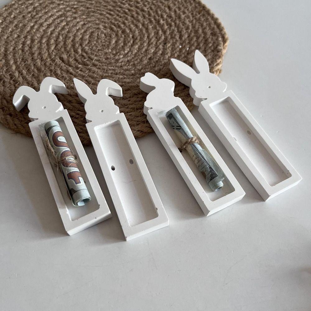 DIY Crafts Easter Cash Gift Box Silicone Mold Cute Gift Money Holder Casting Molds  Easter Ornament