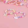 5pcs Rainbow Unicorn Colorful Beads Bracelet Kids Birthday Party Favors for Guest Goodie Bag Pinata Filler Girls Christmas Gift