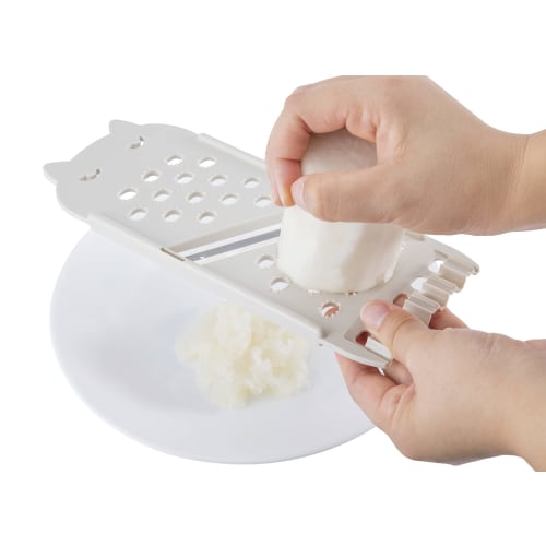 Kai Corporation Nyammy Cat Slicer, Warm Gray, Made in Japan, DH2735