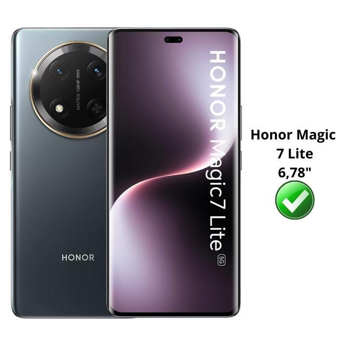 Tempered Glass - Phonillico - Honor Magic 7 Lite 5G - Pack of 2 - Scratch Resistant - Screen Protector