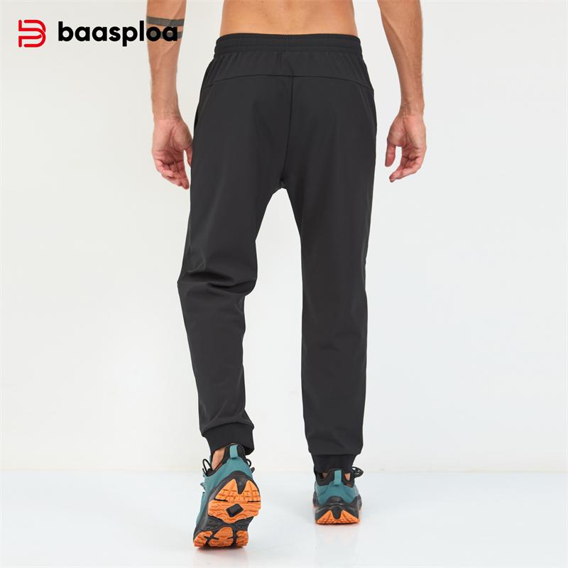 BAASPLOA Winterhose für Herren Plus Fleece Verdickte Herren Premium Marke Warme Trainingshose Outdoor Casual Täglicher Komfort Sporthose für Herren