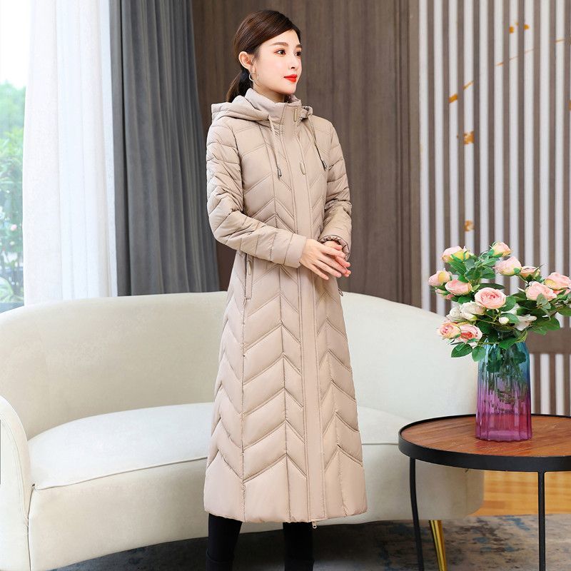 Middle-aged Womens Down Cotton Coat Winter