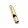 Brass Mouth Whistle Keychain: Portable Outdoor Survival Gear