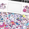 50 Unicorn Kids Stickers Ebaydiy Unicorn Star Love Children'S Room Stickers