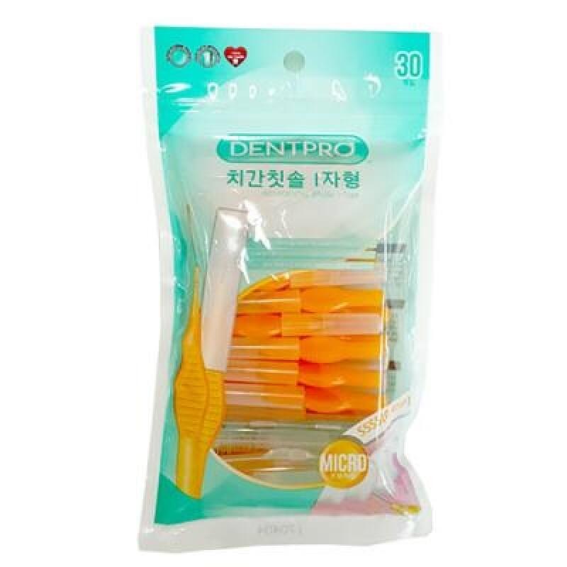 I-shaped Interdental Brush, 30 Pieces, Bag Packaging, Cap 1160