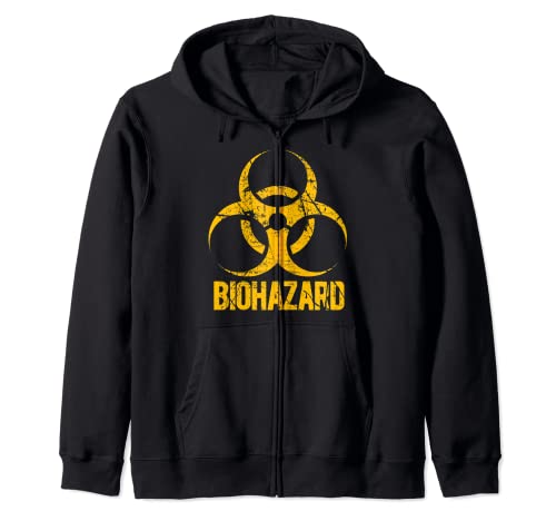 

Resident Evil Grunge Style Antique Toxic Vintage Zip Hoodie