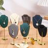 Mini Necklace Display Stand Jewellry Display Rack Exhibition Shelf Pendant Storage Props Jewelry Photography Props