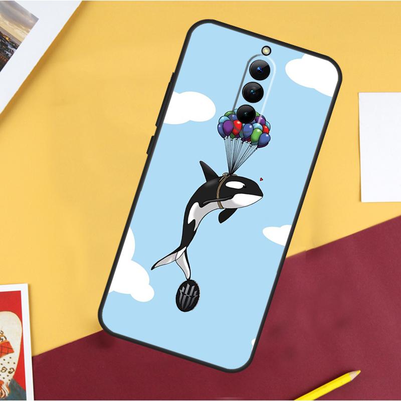 

Orcas Killer Whales Case For ZTE Nubia Red Magic 10 Air 5G 6R 6 7 6S 7S Pro 8S 9S 10S 8 9 10 11 Pro Plus Cover Red Magic 6R