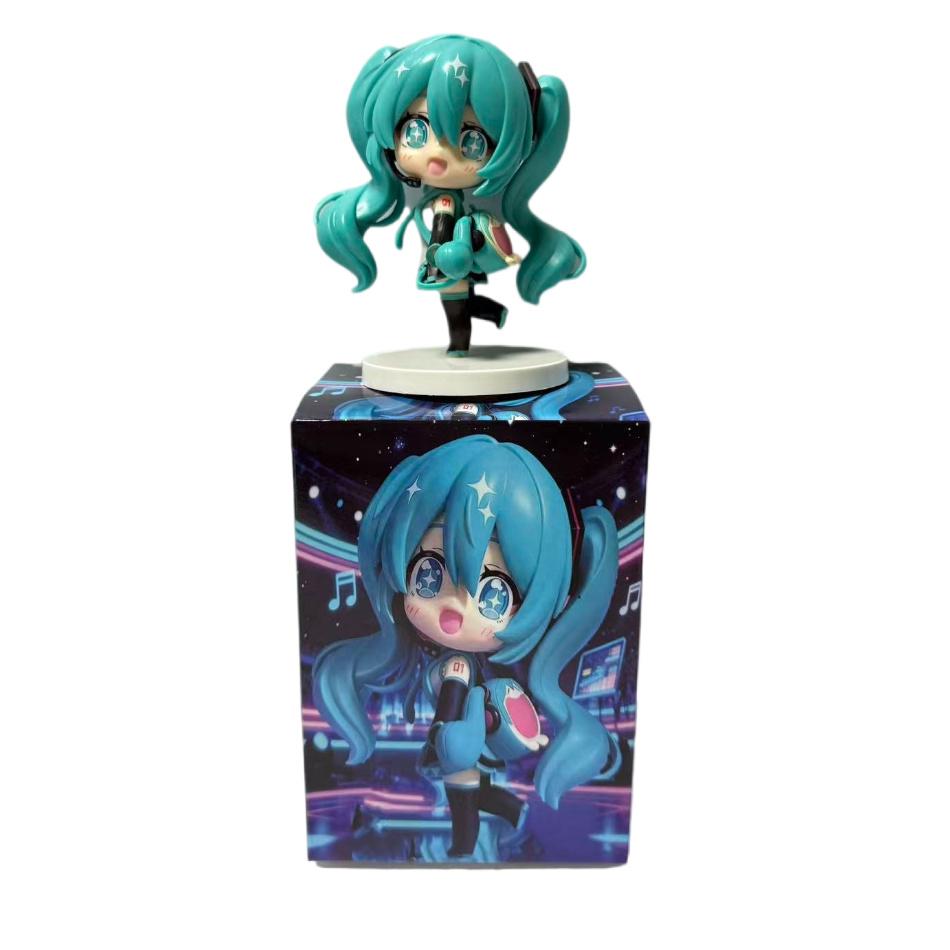 New  Hatsune Miku Sakura Miku Anime Action Figures Model Collection Toy Hatsune Miku Cute Handmade Pvc Model Kawaii Gift