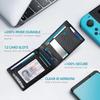 Rfid Carbon Fiber Luxury Men Wallets Money Bag Slim Thin Man Card Holder Wallet for Men Small Short Purse Male Vallet Billfold
