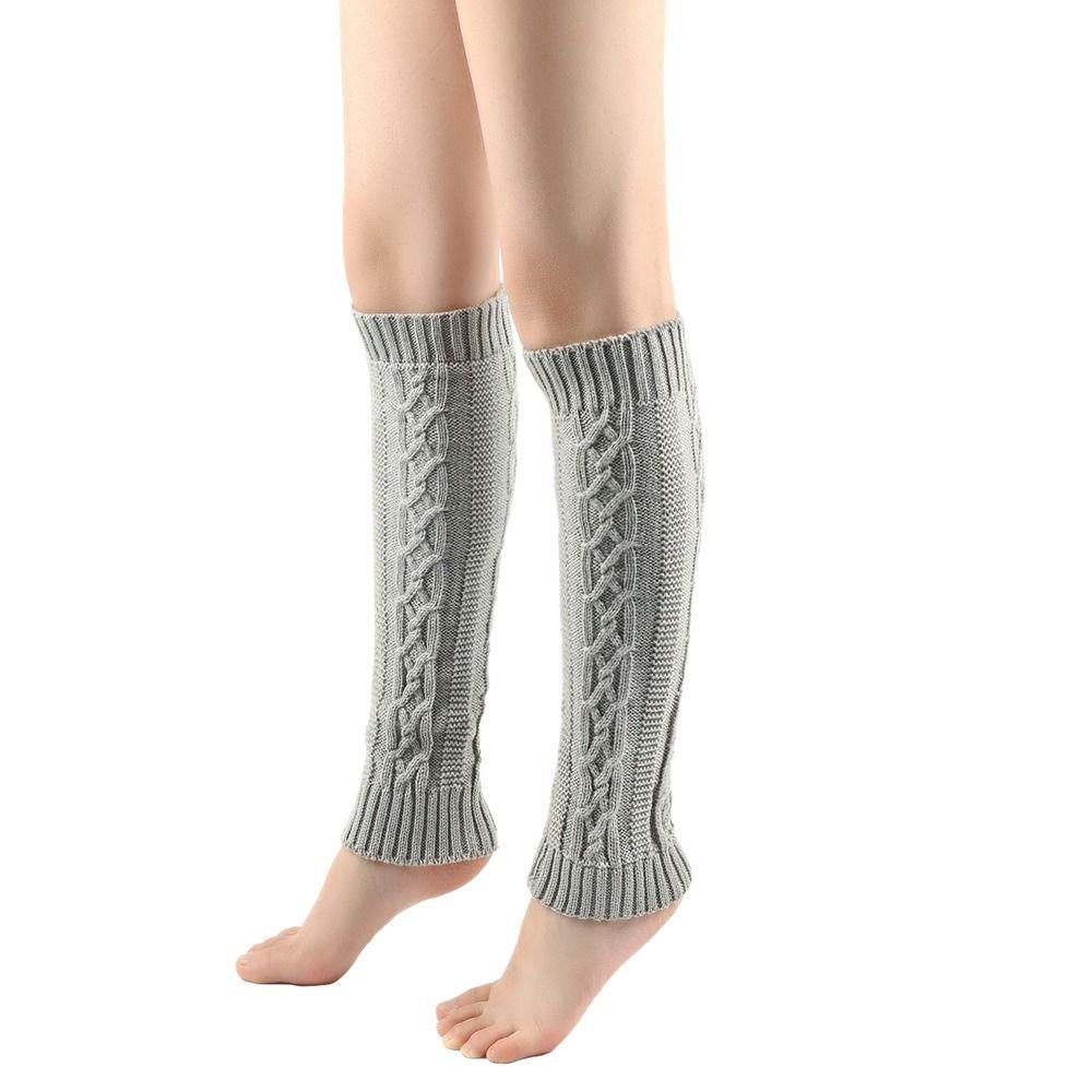 Harajuku Japanese Kawaii Boot Socks Y2K Knit Long Socks Gothic Neon Ribbed Leg Warmers  for Women