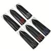 HAT1 2Pcs Fender Sticker for VW Volkswagen R RLINE Tiguan Touran Golf Polo BORA Passat B8 Jetta T-Roc Arteon Vehicle Body Side Bumper