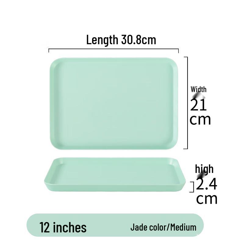 

Nordic Style Rectangular Melamine Serving Tray