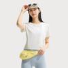 Li-Ning Fitness Series Simple Solid Color Round Neck Pullover Short Sleeve T-Shirt Women Tops Off-White ATSV510-7