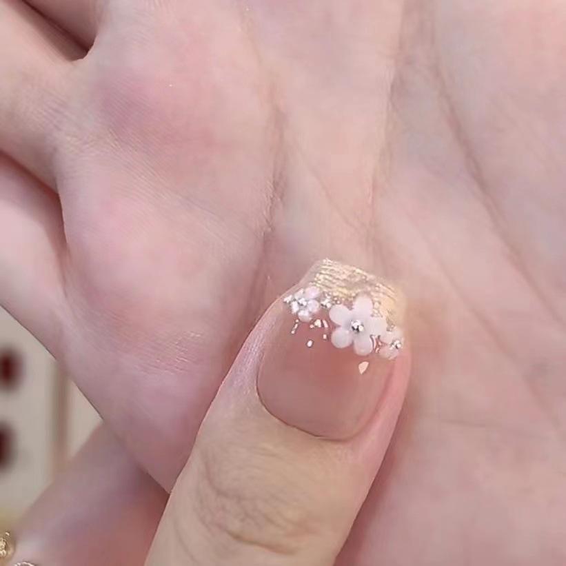 Pure Handmade Phototherapy Wearer In The Spring Festival, The Finished Product Is Reusable and Reusable Nail Art Patch
