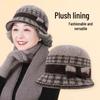 Elderly Women's Winter Warm Knitted Hat