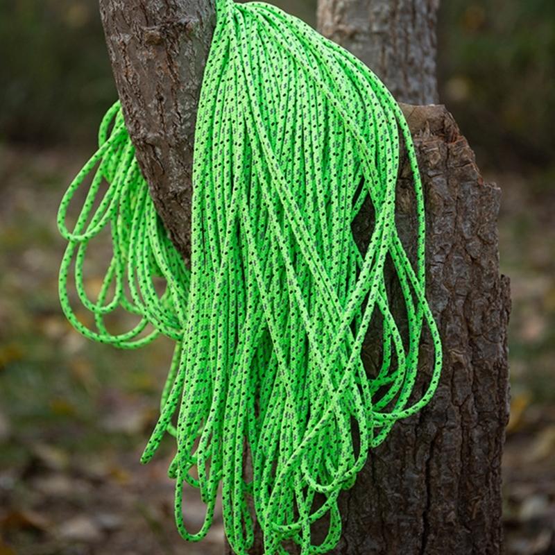 Reflektierende Paracord Zelt Abspannleine Seil Outdoor Camping Survival Seil Zelt Lanyard Riemen Wäscheleine Seil Einfach zu Benutzen