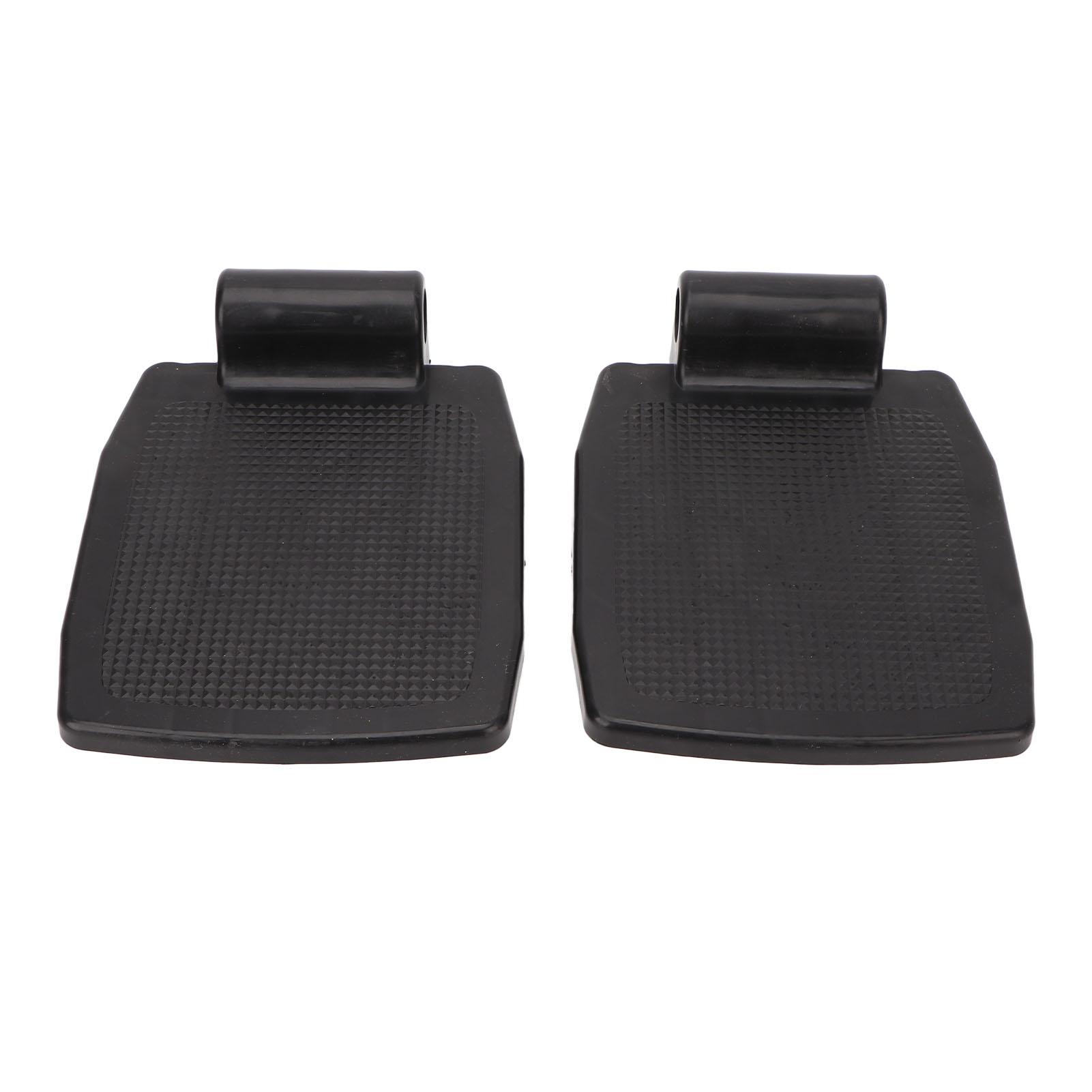 

2 шт. пластиковая эргономичная подставка для ног для инвалидной коляски, сменный аксессуар для педалей 7 дюймов