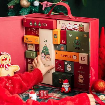 Christmas Birthday Empty Box Blind Box Gift Diy Children's Countdown Calendar Gift Box