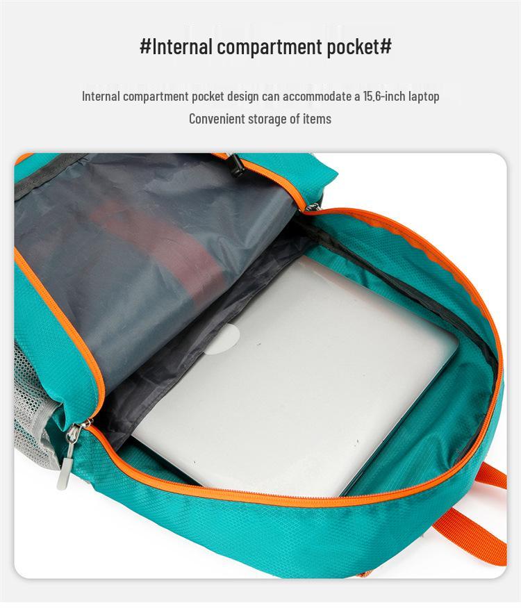 Ultra-Light Foldable Large Capacity Multipurpose Outdoor Backpack for Hiking and Cycling