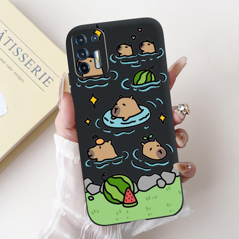 

For Moto G9Plus XT2087-1 Cover For Motorola Moto G9 Plus Case Silicone Cute Cat Fashion Butterfly Flowers Love Painted Moto G9 Plus