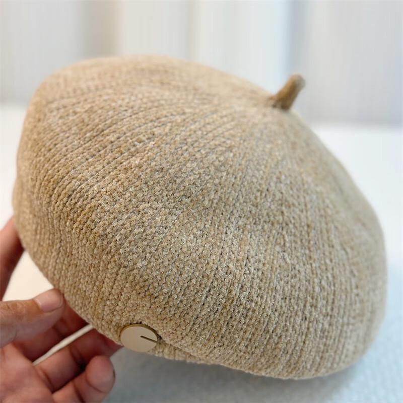 Женская ретро-беретка Lishi из шерсти