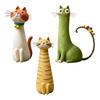 Cute cat shaped flower vase Long-Necked Cat Vase universal dried flowers vase A whimsical cat vase cat-themed decorative vase