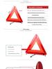 Vehicle Safety Reflective Triangle Warning Sign