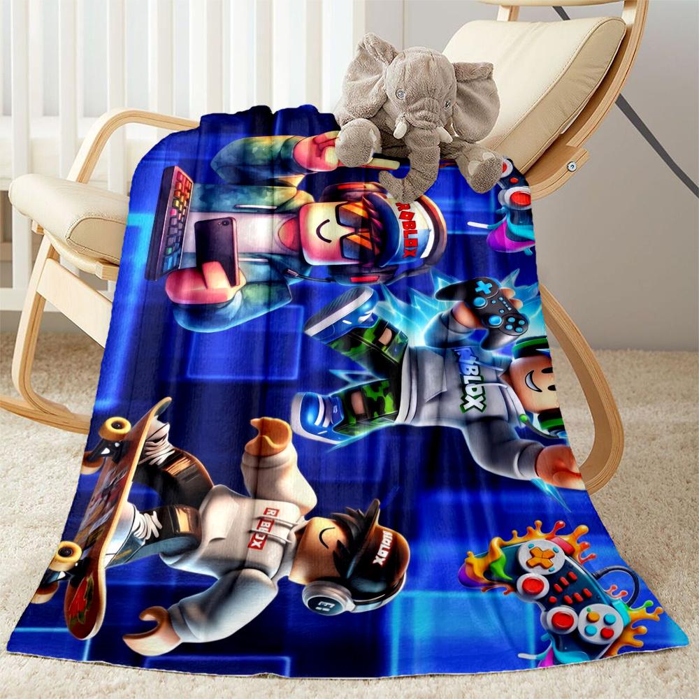 Roblox Universe Guide Blanket Soft Cozy Perfect For Sofa Bed Office Chair For All Seasons Modern Gift For Travel Home Birthdays