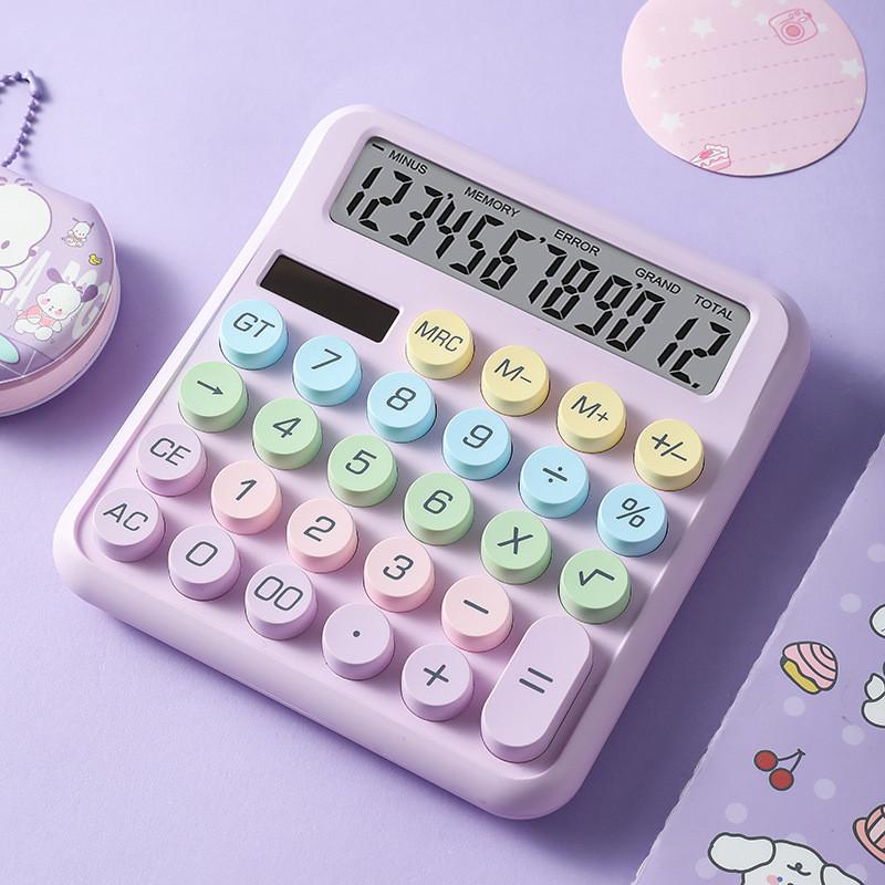 Power Dual Solar Scientific Calculator Large Buttons Accounting Math Teaching