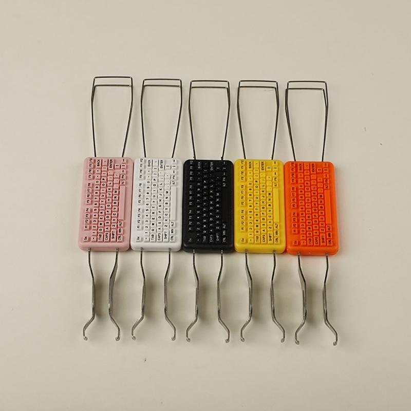 Universal Keycap Puller Stainless Steel Removal Puller Tool for Mechanical Keyboard Kailh/Gateron MX Switches