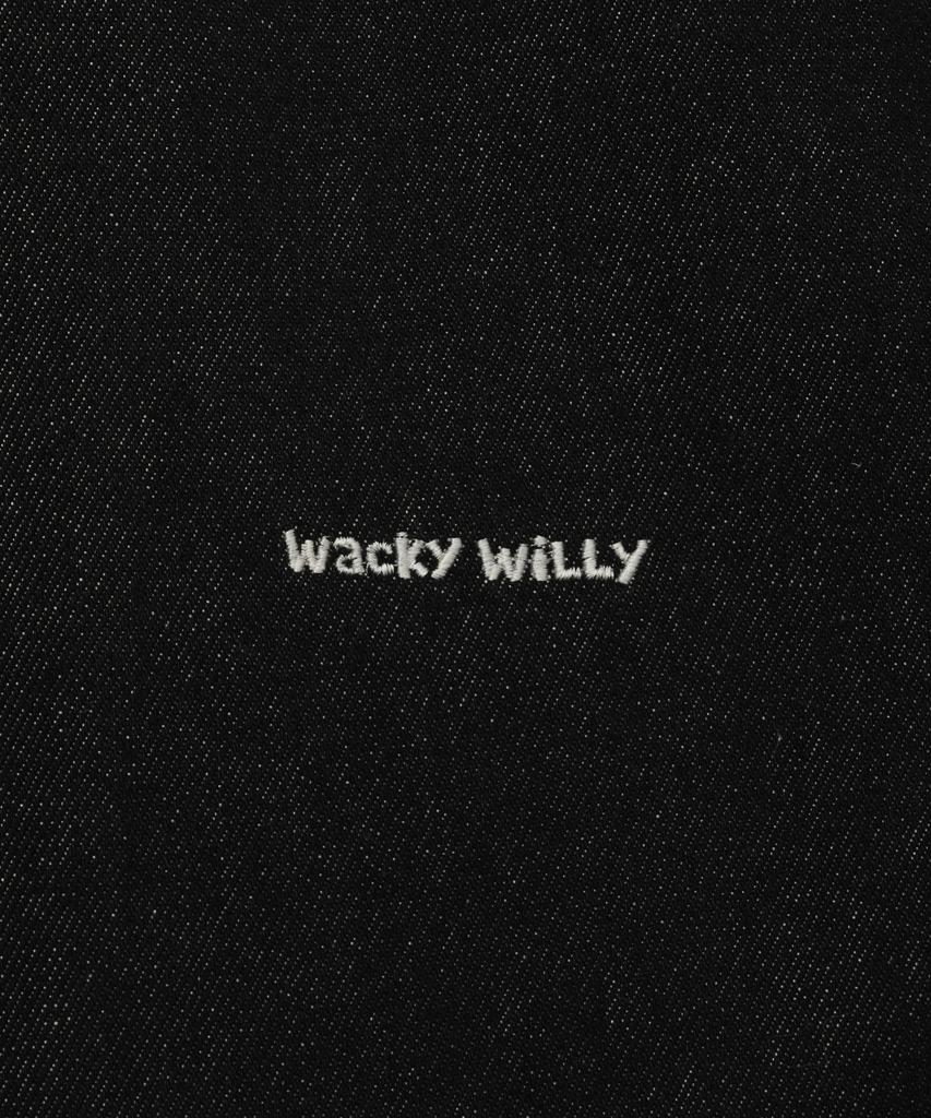 Wacky Willy [24Fw] Denim Trucker Jacket Black