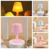 INS Atmosphere Light Macaron Night Light Girl Heart Candy Color Romantic Table Light LED Small Desk Lamp Desktop Decoration