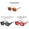 Trendy Womens Square Sunglasses With Pink Frame And Uv400 For Fashion Driving And Outdoor Activities