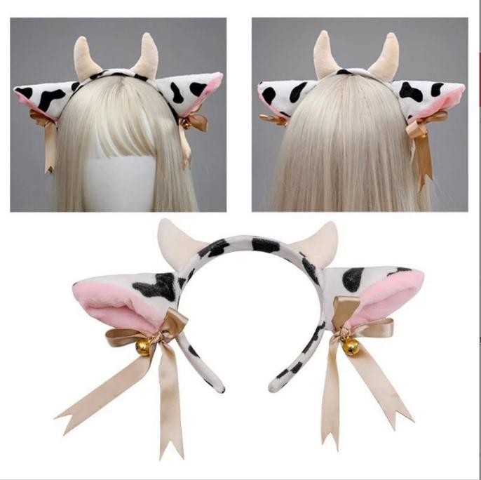 Fan Lei Cat Ear Headband Lingerie Accessories - Cute Catwoman Jewelry for Christmas Party