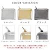 Trendy Yamagishi Metallic Leather Bifold Wallet, Genuine Leather, Compact, Palm-Sized, Women's, WM-D2-03, Gold
