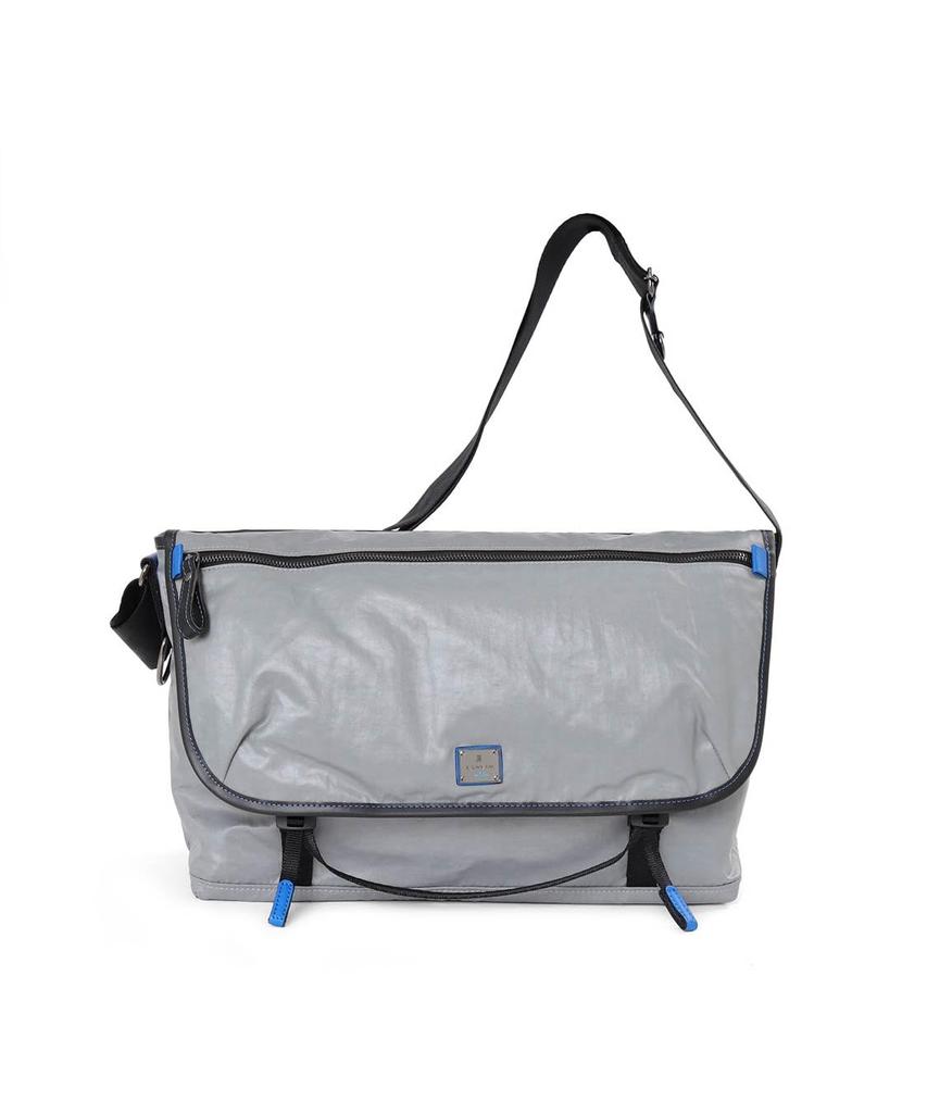 Lanvin en Bleu Hezan Shoulder A4 Large Gray Bag, Size, No. 503103,