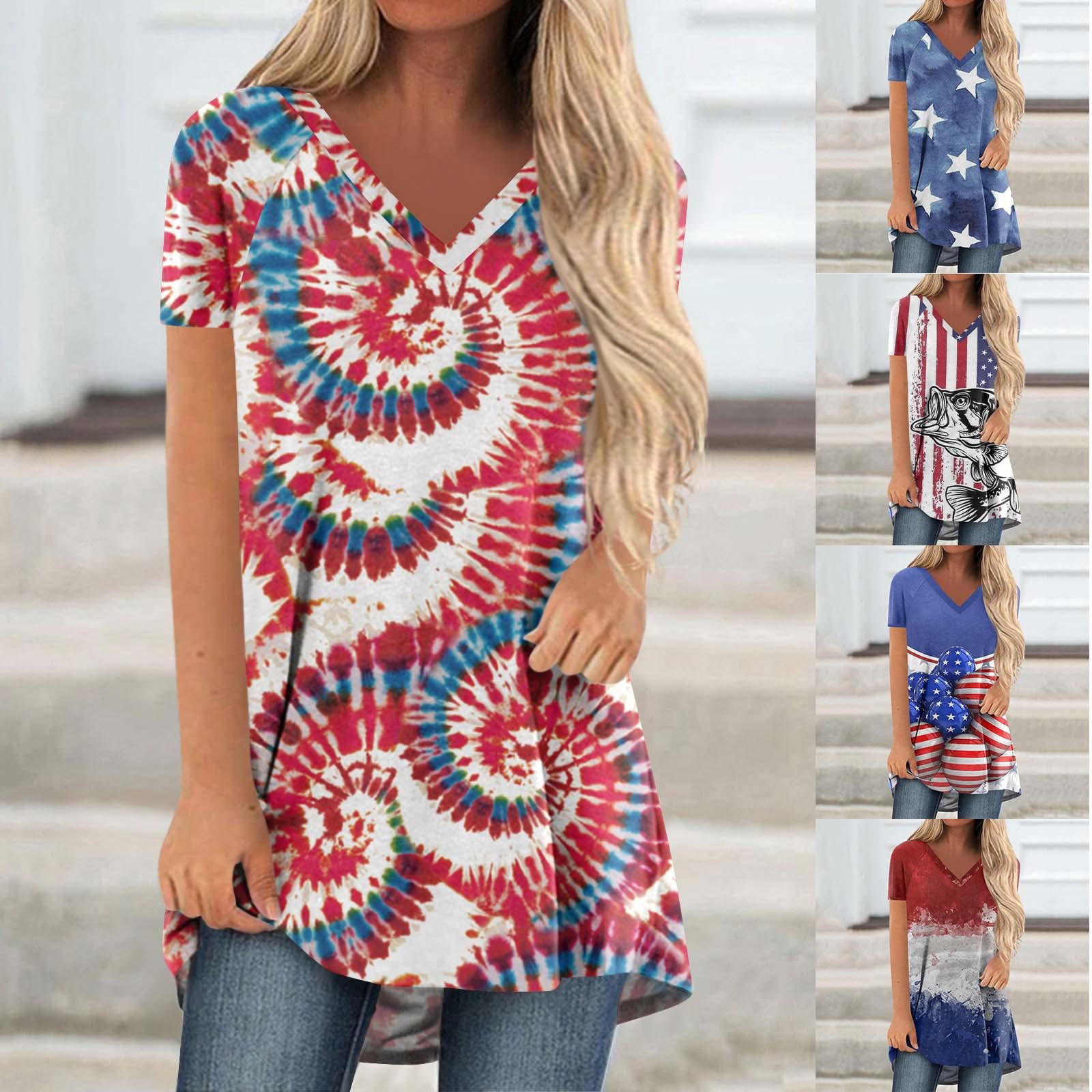 

Женские плиссированные свободные топы с короткими рукавами Плюс размер Повседневные топы с V-образным вырезом и короткими рукавами Повседневные летние футболки Женские топы Футболки Рубашки