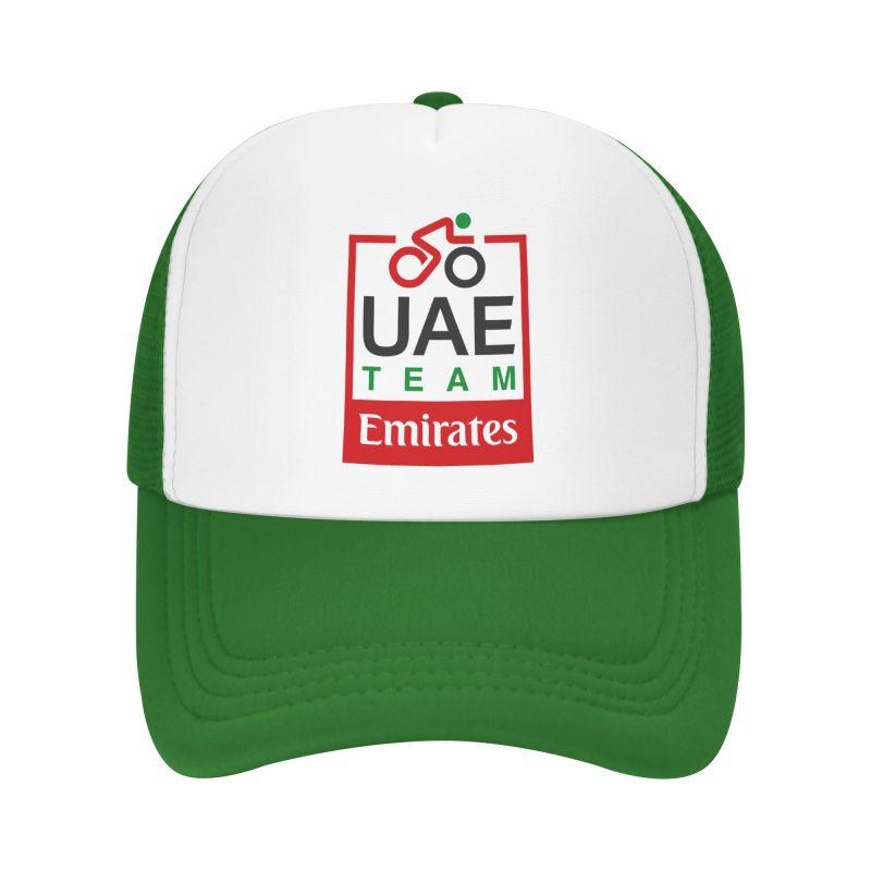 UAE Road Vehicle Print Mesh Baseball Cap Summer Breathable Sun Visor Hats Unisex Adjustable Snapback Caps Adults Trucker Hat