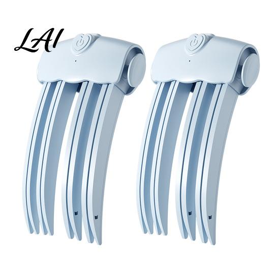 Hair Styling Accessory 2Pcs Cordless Heated Volume Clip Root Lifter Comb for Fine Flat Professional Tool Bangs Styling USB Rechargeable Volumizing