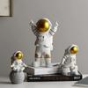3Pcs/Set New Astronaut Decoration Cute Model Little Astronaut Car Home Living Room Desktop Decoration Decoration Birthday Gift