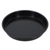 Practical Pizza Pan Delicate Non-Stick 6-10In Black Carbon Steel Chip Tray Dish High Quality Microwave Oven Pan