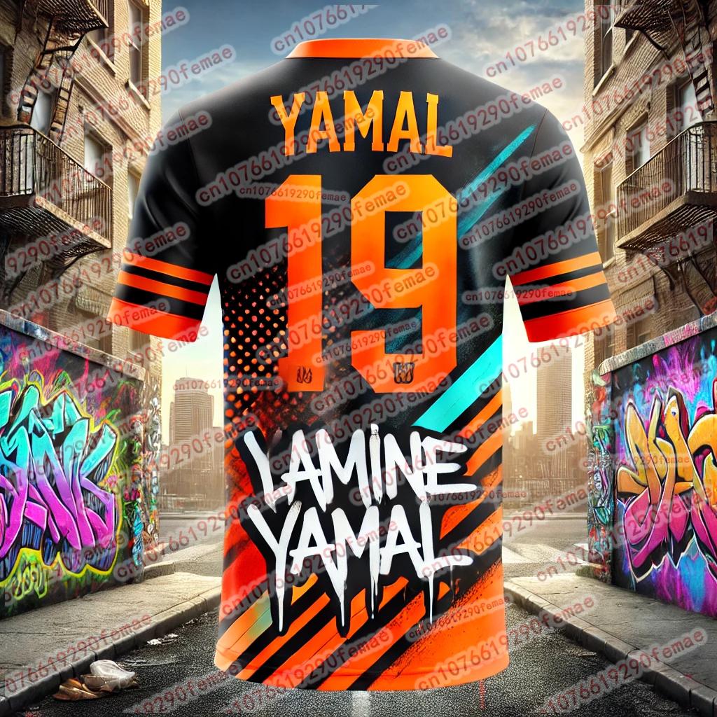 Latest fashion printed fan commemorative edition sports T-shirt, outdoor competition training breathable jersey