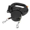 Dual Retractable Dog Leash Smart Night Light Double Headed Extendable Pet Leash for Walking
