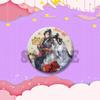 BL Anime Peripheral Coin Brooch Mo Dao Zu Shi Lan Wangji Wei Wuxian Enamel Pins Backpack Clothing Jewelry Badge Accessories Gift